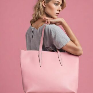 Pink Tote Bag
