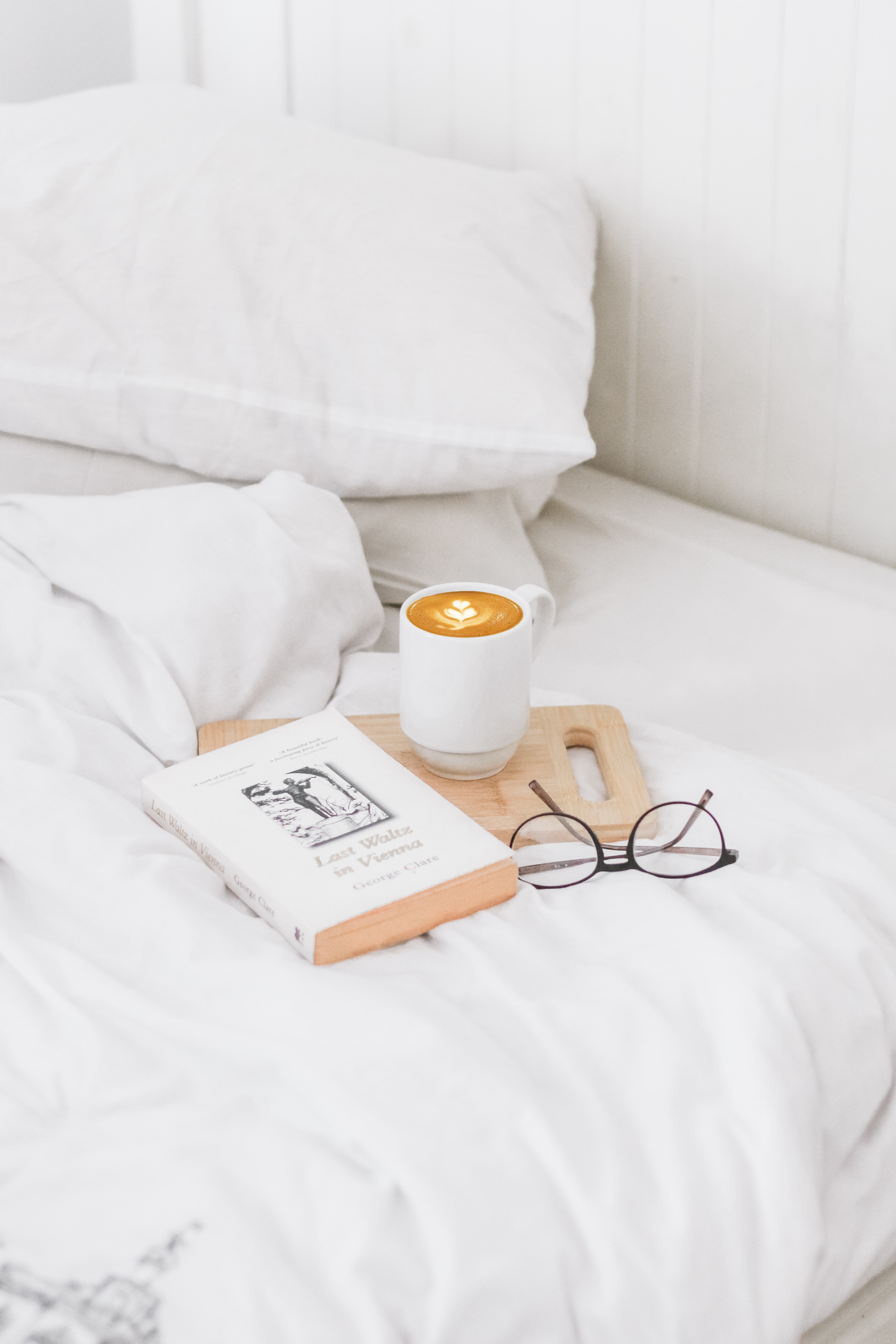 Bed with Book